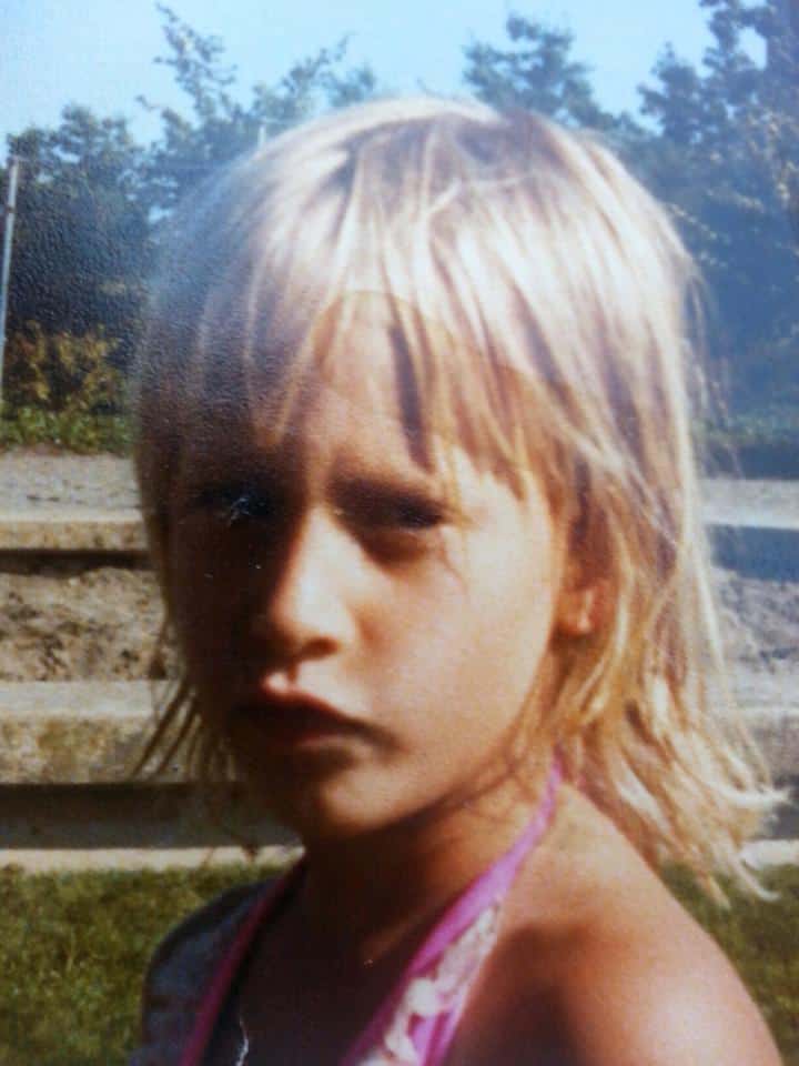 Childhood photo at Lake Washington