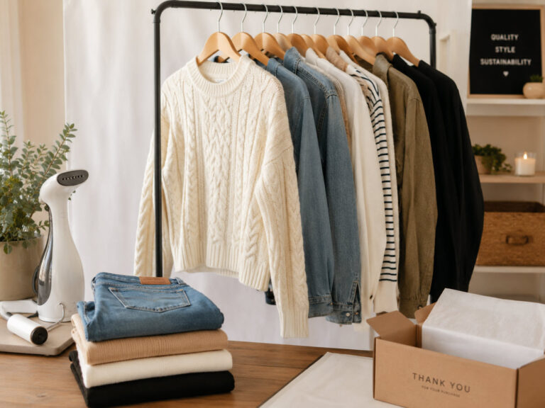 How to Sell Clothes Online, Step by  Step